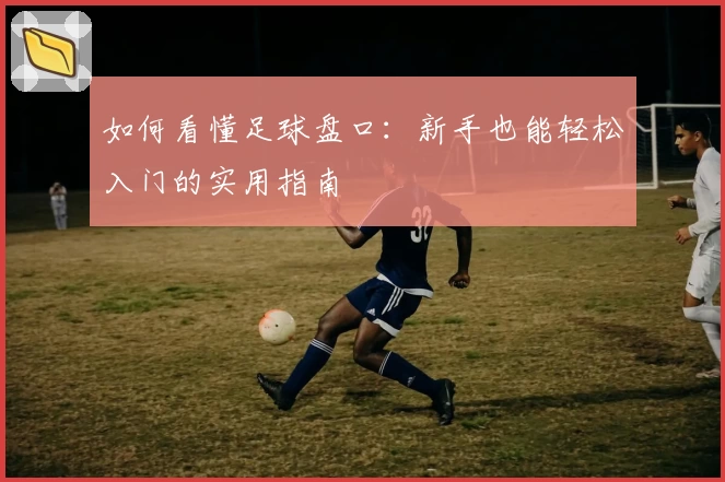 如何看懂足球盘口：新手也能轻松入门的实用指南